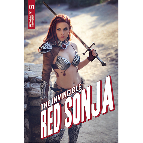 Книга Invincible Red Sonja #1 Cover E Dominica Cosplay
Книга Invincible Red Sonja #1 Cover E Dominica Cosplay