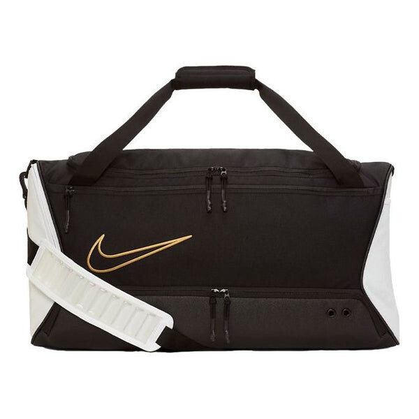 Сумка elite basketball duffel bag 'black white metallic gold' Nike, черный 
Сумка elite basketball duffel bag 'black white metallic gold' Nike, черный