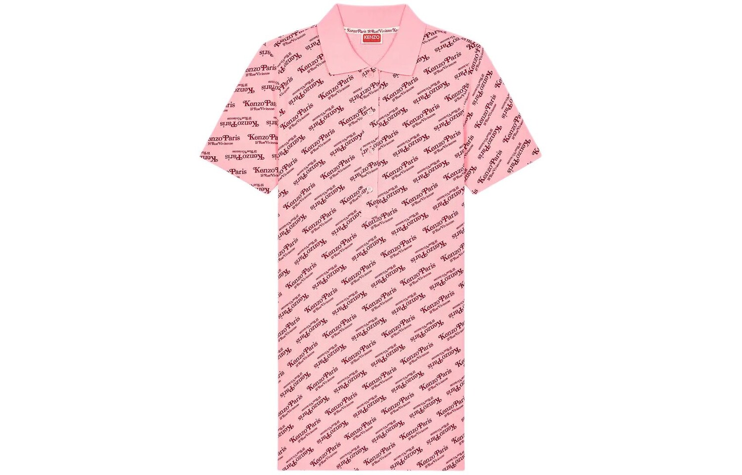 Платье женское Kenzo с короткими рукавами, розовый
Платье женское Kenzo с короткими рукавами, розовый