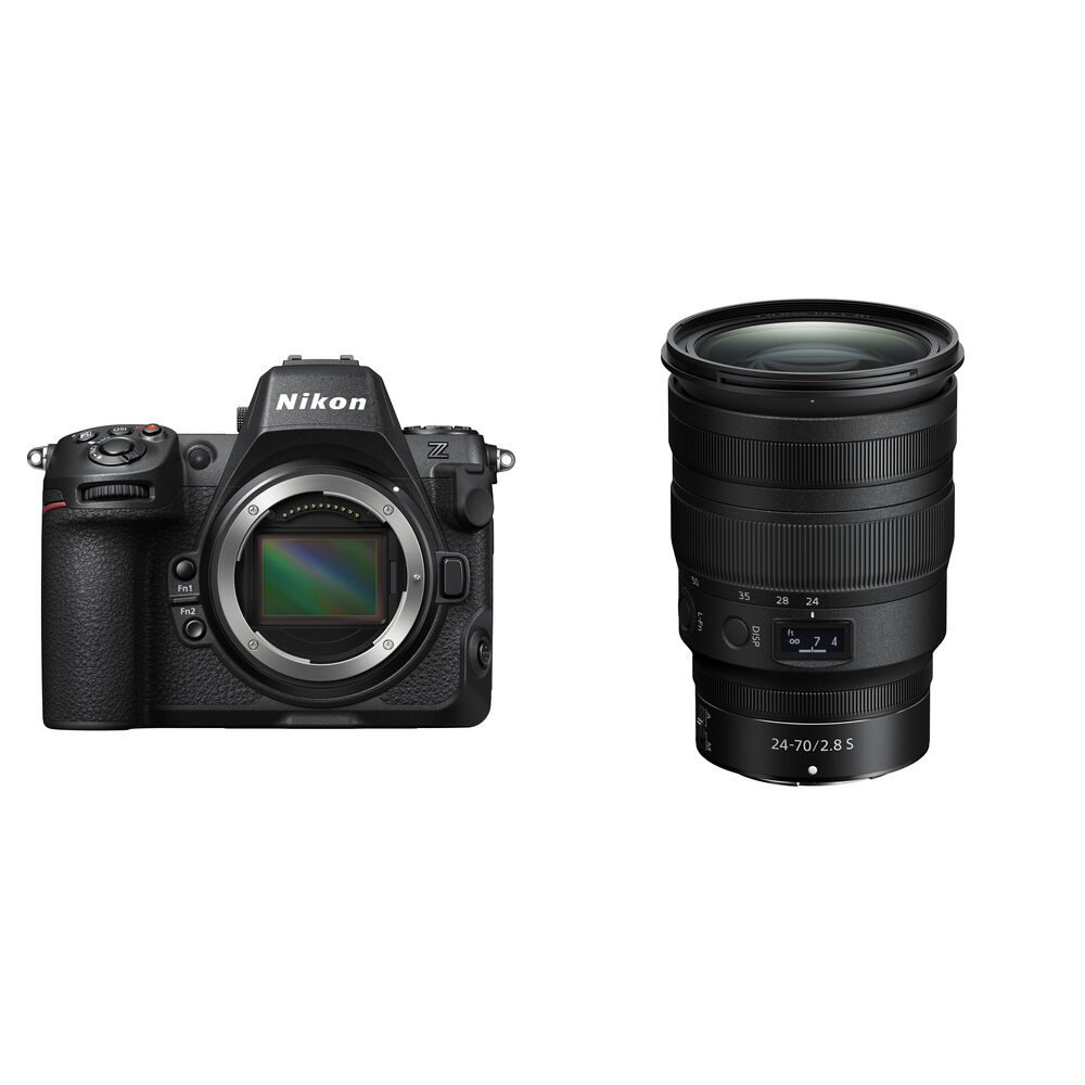 Беззеркальная камера Nikon Z8 Mirrorless Camera with 24-70mm f/2.8 Lens Kit
Беззеркальная камера Nikon Z8 Mirrorless Camera with 24-70mm f/2.8 Lens Kit