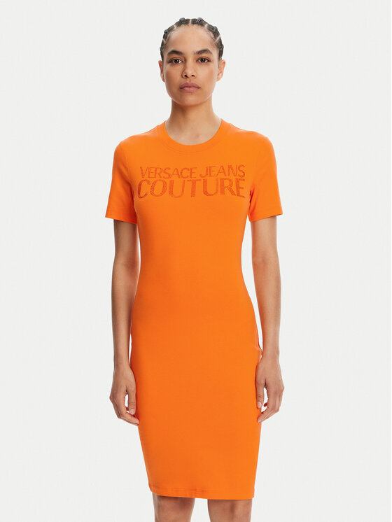 Платье облегающего кроя для повседневной носки 78HAOS04 Versace Jeans Couture, оранжевый
Платье облегающего кроя для повседневной носки 78HAOS04 Versace Jeans Couture, оранжевый