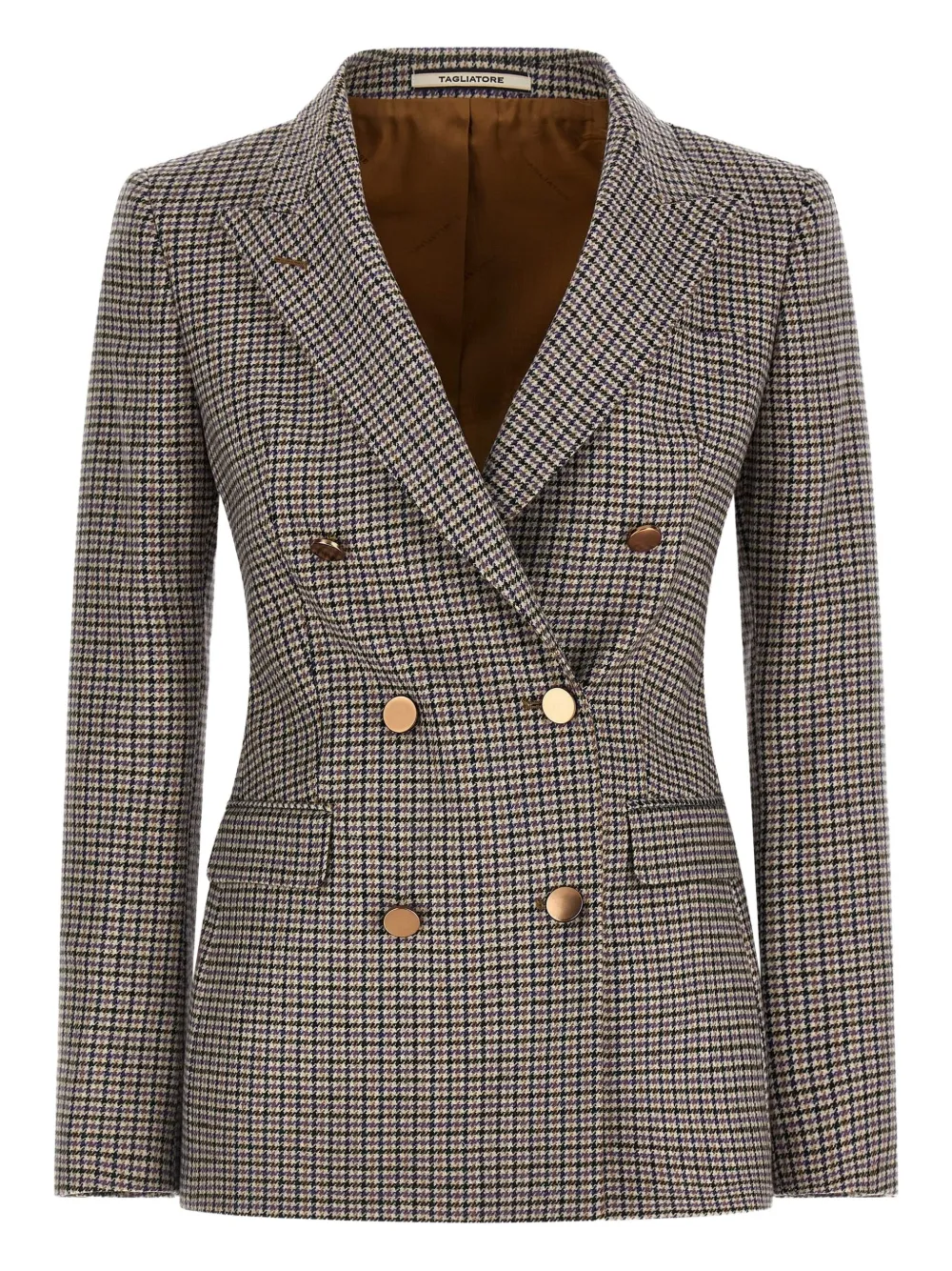 Двубортный пиджак в ломаную клетку TAGLIATORE, фиолетовый
Двубортный пиджак в ломаную клетку TAGLIATORE, фиолетовый