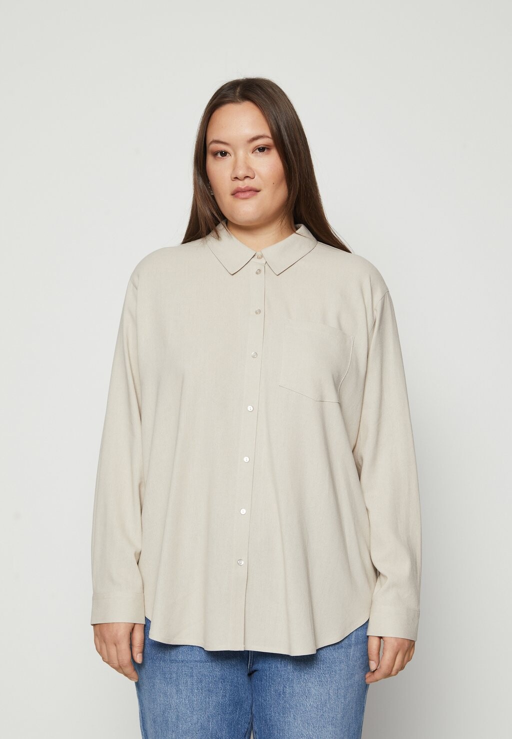 Блузка VMCMYMILO Vero Moda Curve, цвет silver lining
Блузка VMCMYMILO Vero Moda Curve, цвет silver lining