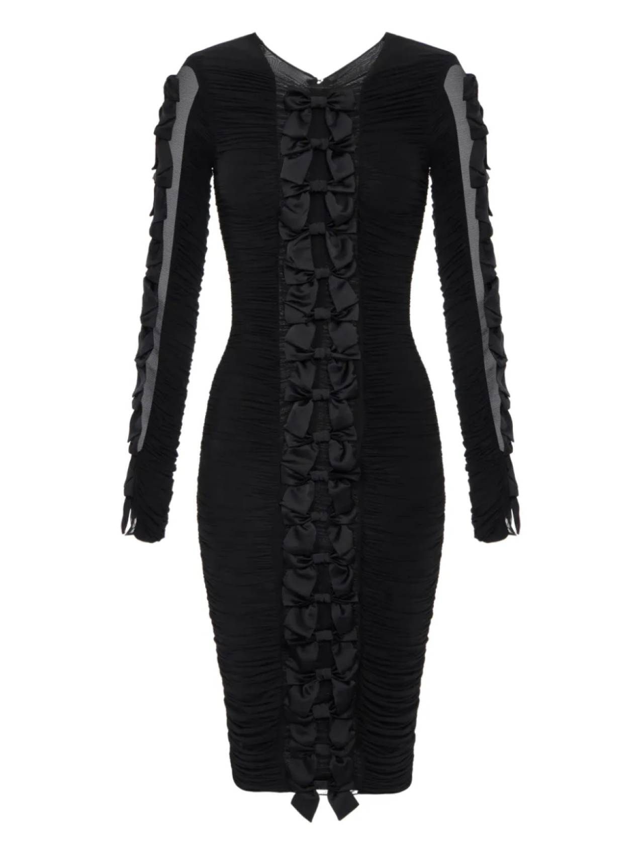 Платье миди с бантом Elisabetta Franchi, черный
Платье миди с бантом Elisabetta Franchi, черный