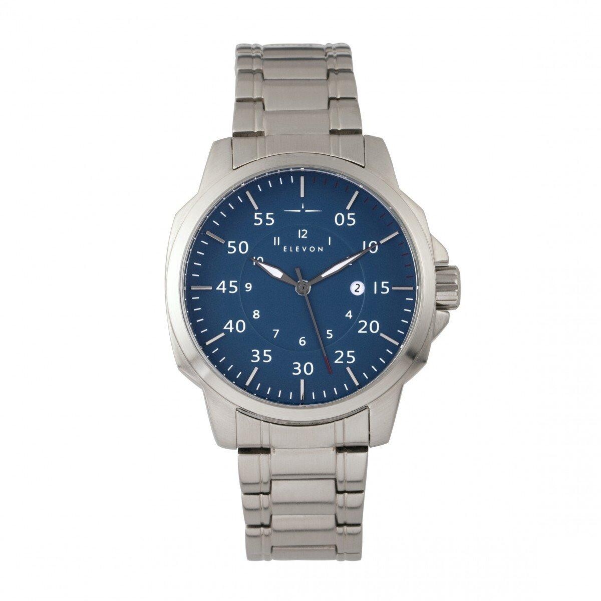 Часы Hughes с браслетом и датой Elevon, синий
Часы Hughes с браслетом и датой Elevon, синий