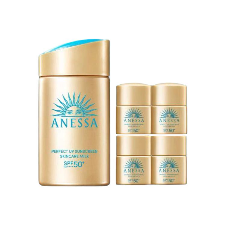 ANESSA ANRESHA Small Golden Bottle Sunscreen Creams 2024 Edition UV Protection, Waterproof, And Sweatproof SPF50+
ANESSA ANRESHA Small Golden Bottle Sunscreen Creams 2024 Edition UV Protection, Waterproof, And Sweatproof SPF50+