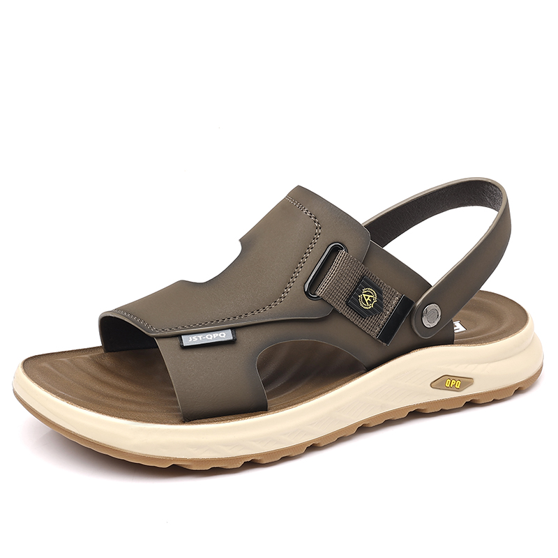 POPULAR ROUSE PR Мужские пляжные сандалии цвета хаки, цвет Khaki 
POPULAR ROUSE PR Мужские пляжные сандалии цвета хаки, цвет Khaki