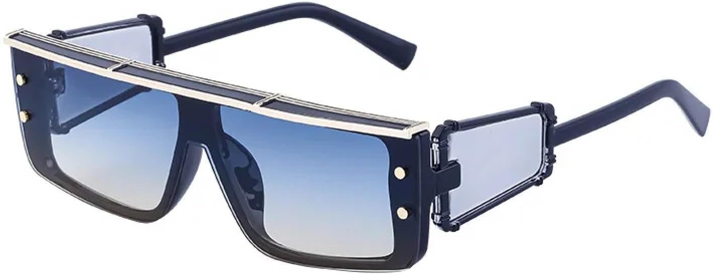 Винтажные солнцезащитные очки в стиле стимпанк с заклепками для женщин и мужчин, роскошные солнцезащитные очки в стиле панк, модные солнцезащитные очки TKKTLLT, Black Blue Yellow
Винтажные солнцезащитные очки в стиле стимпанк с заклепками для женщин и мужчин, роскошные солнцезащитные очки в стиле панк, модные солнцезащитные очки TKKTLLT, Black Blue Yellow