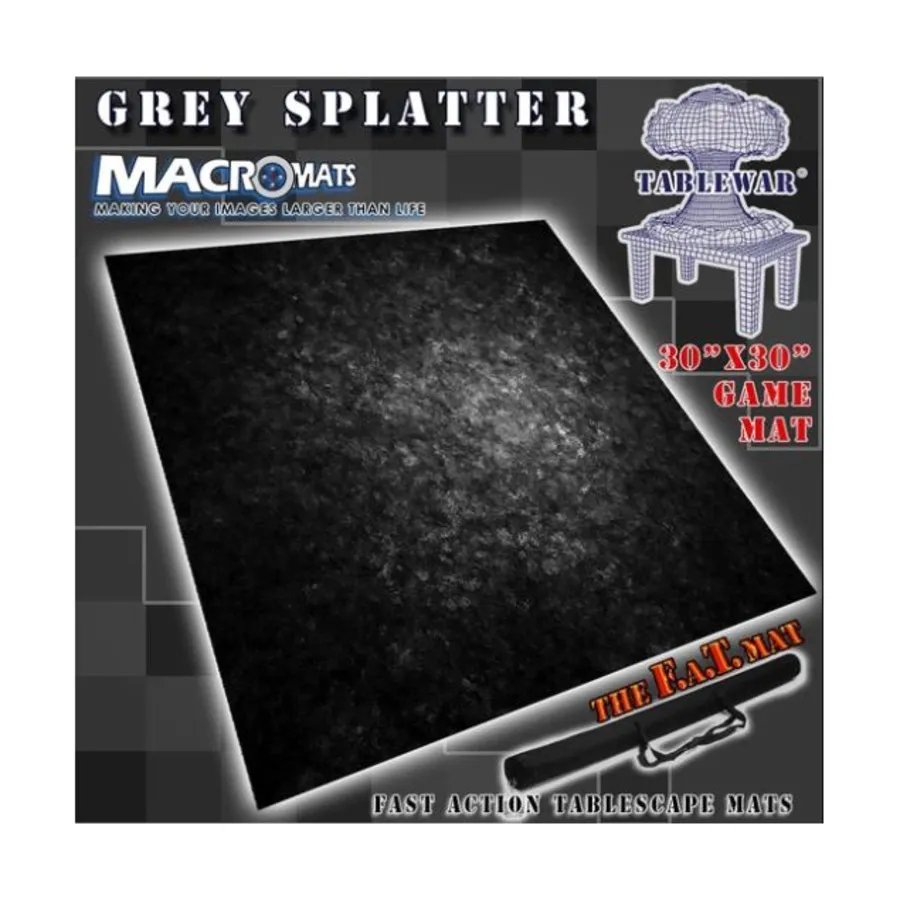 30 x 30 дюймов — серые брызги, MacroMats - 30 x 30 Inches (Tablewar)
30 x 30 дюймов — серые брызги, MacroMats - 30 x 30 Inches (Tablewar)