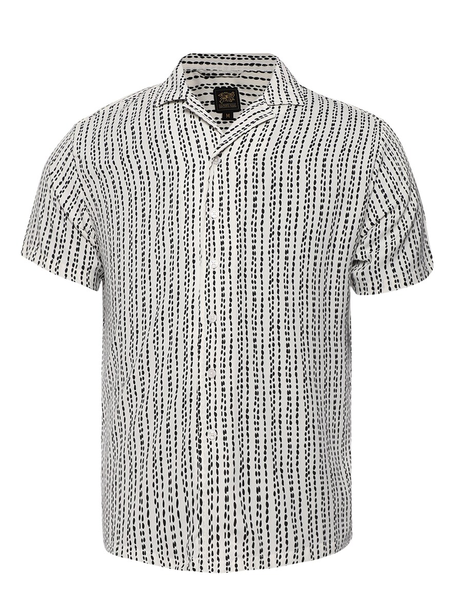 Рубашка на пуговицах Comfort fit Campus Sutra Malachi, белый
Рубашка на пуговицах Comfort fit Campus Sutra Malachi, белый