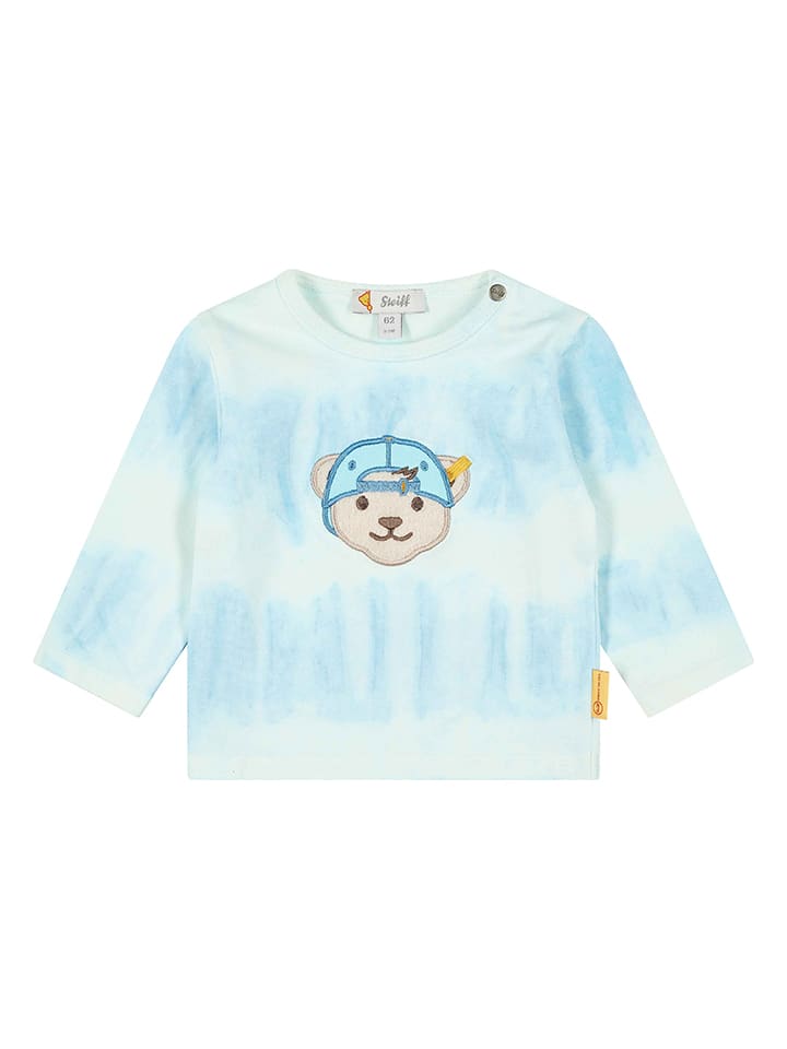 Рубашка с длинным рукавом Steiff, светло-синий
Рубашка с длинным рукавом Steiff, светло-синий