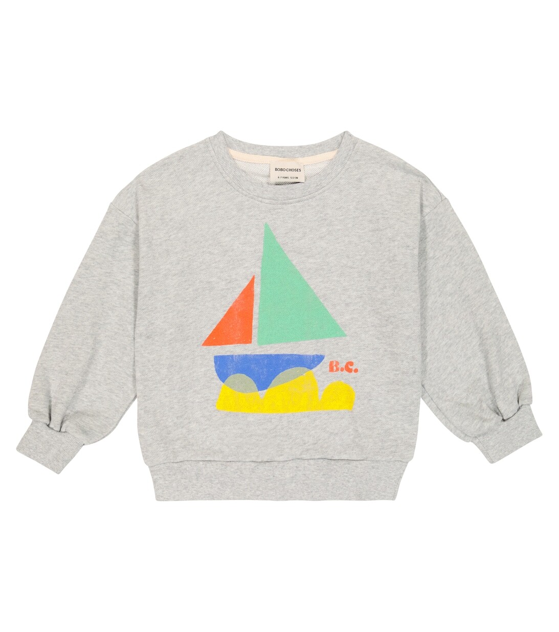 Толстовка из хлопка с принтом "лодочки" Bobo Choses, серый
Толстовка из хлопка с принтом "лодочки" Bobo Choses, серый
