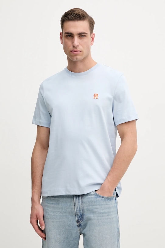 Хлопковая футболка Tommy Hilfiger, синий
Хлопковая футболка Tommy Hilfiger, синий