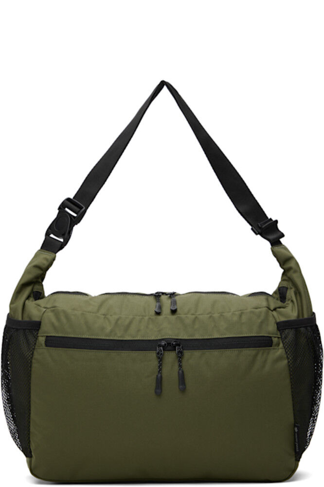 Зеленая повседневная сумка через плечо среднего размера Snow Peak
Зеленая повседневная сумка через плечо среднего размера Snow Peak