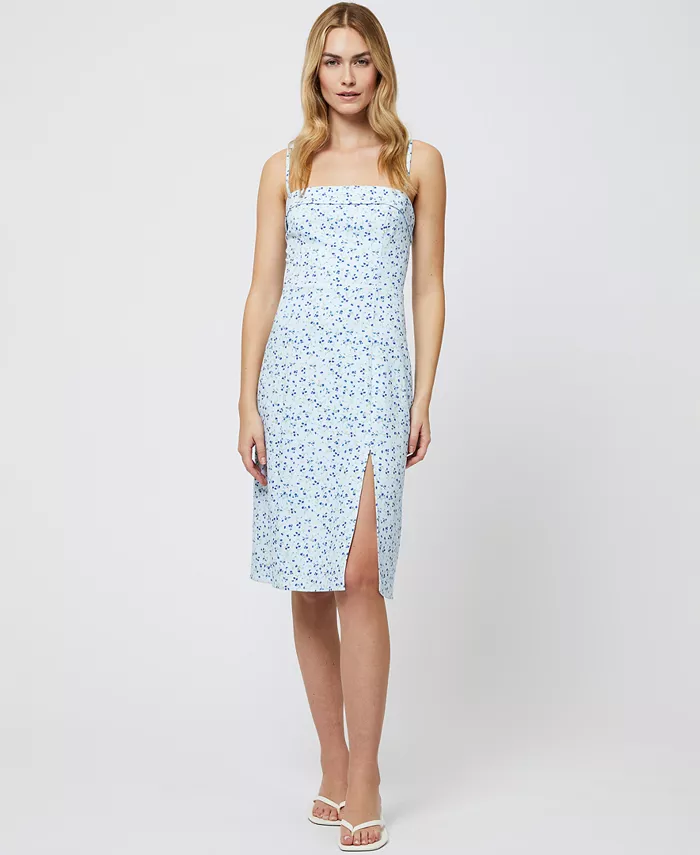 Женское платье с цветочным принтом и разрезом спереди French Connection, синий
Женское платье с цветочным принтом и разрезом спереди French Connection, синий