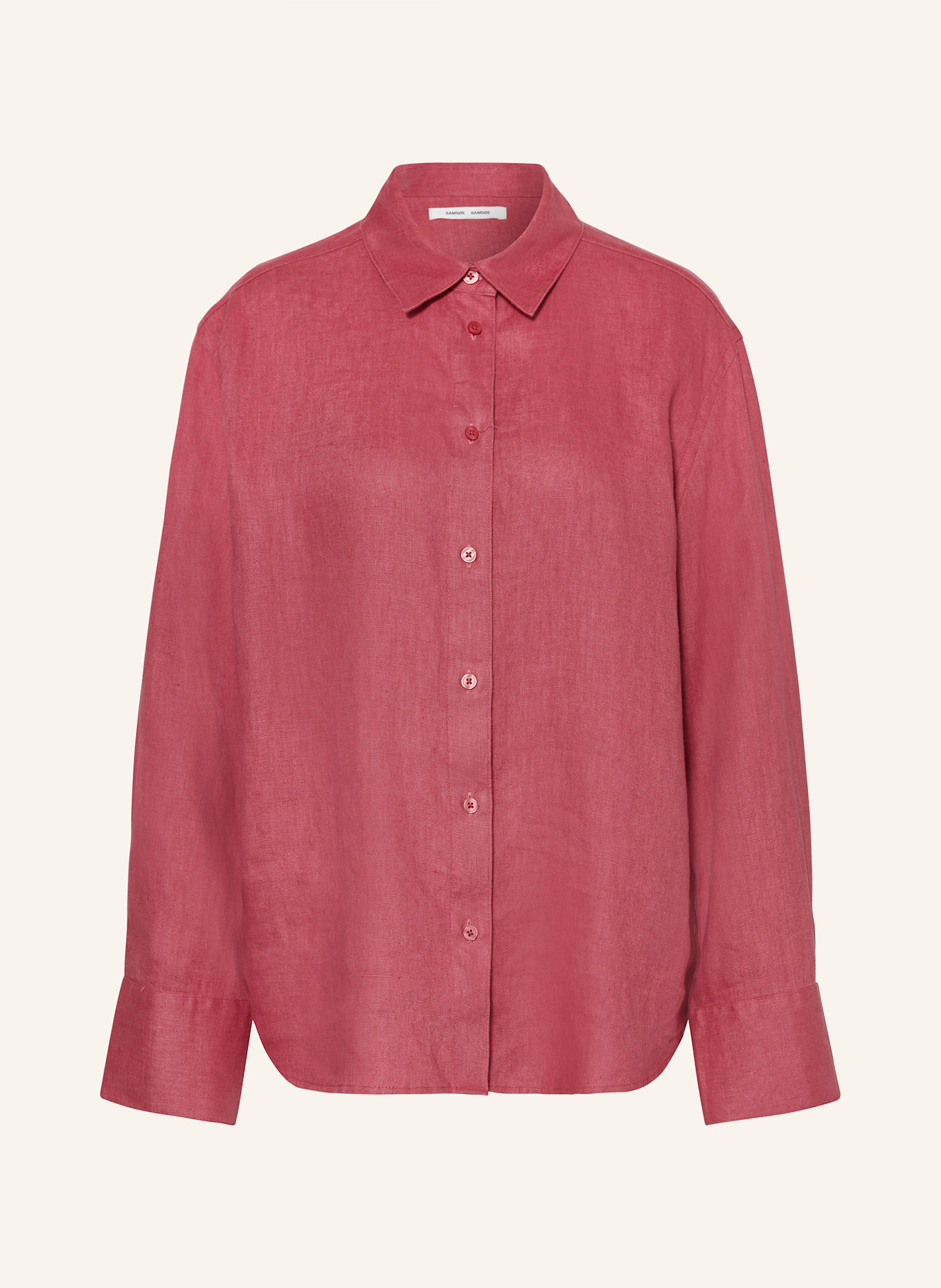 Льняная рубашка блузка санот Samsøe Samsøe, красный
Льняная рубашка блузка санот Samsøe Samsøe, красный
