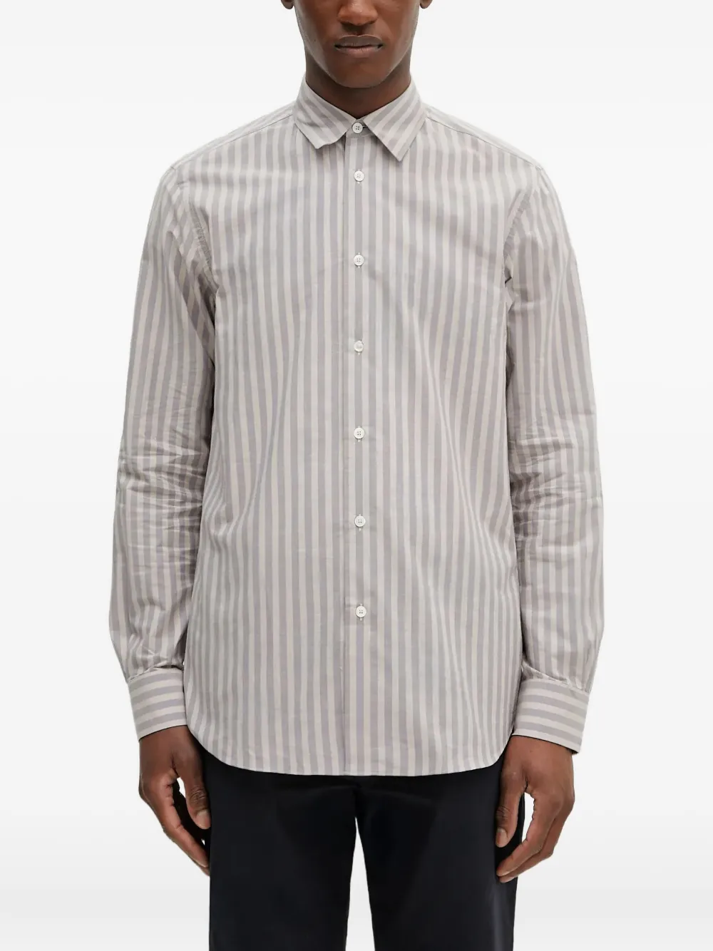 Полосатая рубашка с длинными рукавами Paul Smith, серый
Полосатая рубашка с длинными рукавами Paul Smith, серый