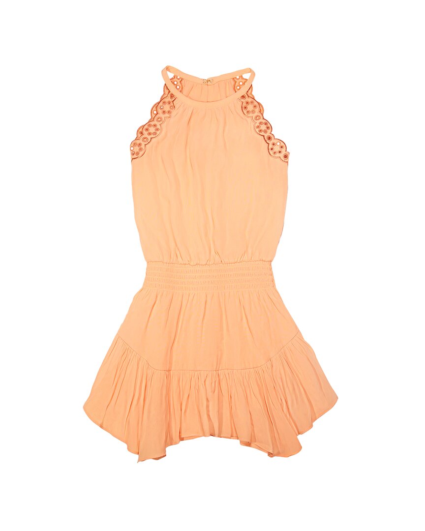 Рамми Брук Бесшовное мини-платье Ramy Brook, персиковый 
Рамми Брук Бесшовное мини-платье Ramy Brook, персиковый