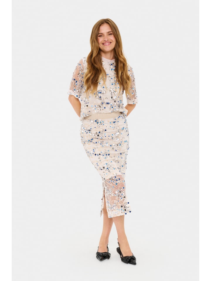 SAINT TROPEZ Юбка NeldaSZ облегающего кроя из марципана
SAINT TROPEZ Юбка NeldaSZ облегающего кроя из марципана