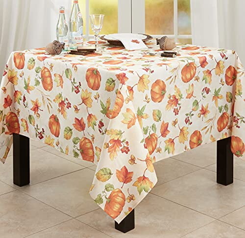 Скатерть с тыквами Fennco Styles Fall Leaves Pumpkins Harvest 65 х 140 дюймов, оранжевый
Скатерть с тыквами Fennco Styles Fall Leaves Pumpkins Harvest 65 х 140 дюймов, оранжевый