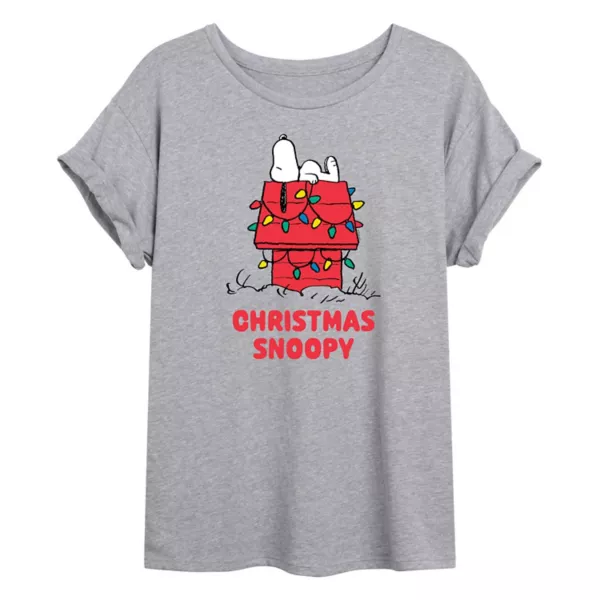 Детская оверсайз футболка с арахисом и Снупи в рождественском стиле Licensed Character, серый
Детская оверсайз футболка с арахисом и Снупи в рождественском стиле Licensed Character, серый