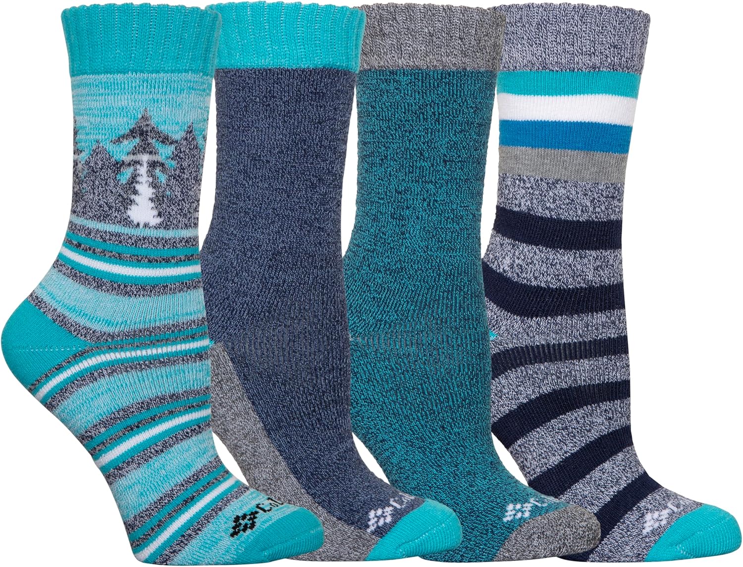 Носки Columbia Moisture Control Treescape Crew, 4 пары, Geyser/Navy/Geyser/Navy
Носки Columbia Moisture Control Treescape Crew, 4 пары, Geyser/Navy/Geyser/Navy