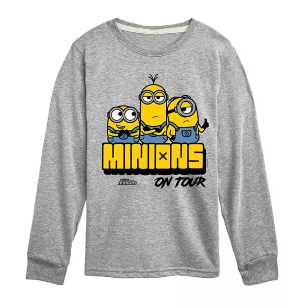 Футболка с длинным рукавом с принтом «Гадкий Я: Миньоны на гастролях» для мальчиков 8-20 лет Licensed Character, серый
Футболка с длинным рукавом с принтом «Гадкий Я: Миньоны на гастролях» для мальчиков 8-20 лет Licensed Character, серый