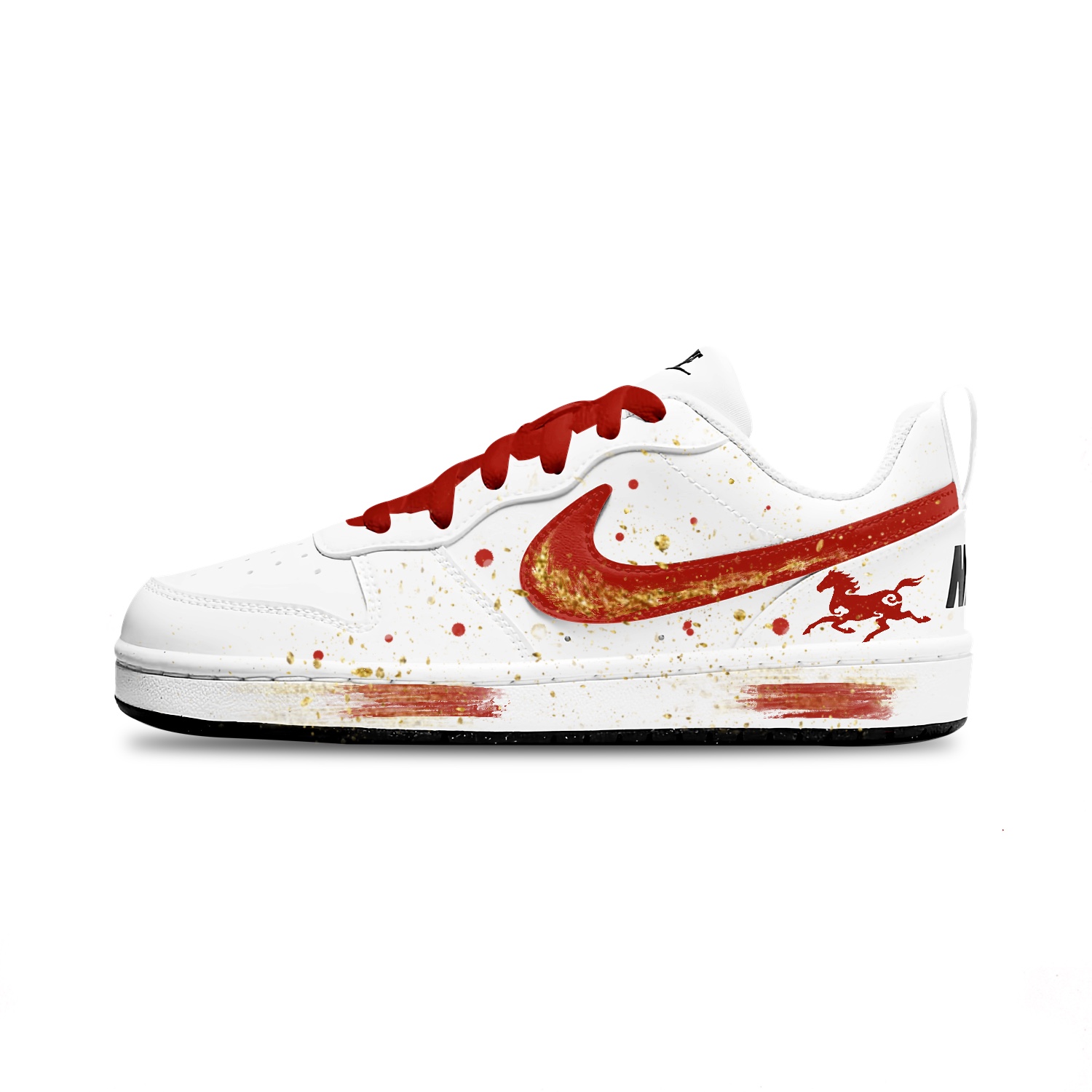 Court Borough устойчивые к истиранию дышащие низкие детские скейтбординг кроссовки Unisex Nike, белый & красный & золотой accent
Court Borough устойчивые к истиранию дышащие низкие детские скейтбординг кроссовки Unisex Nike, белый & красный & золотой accent