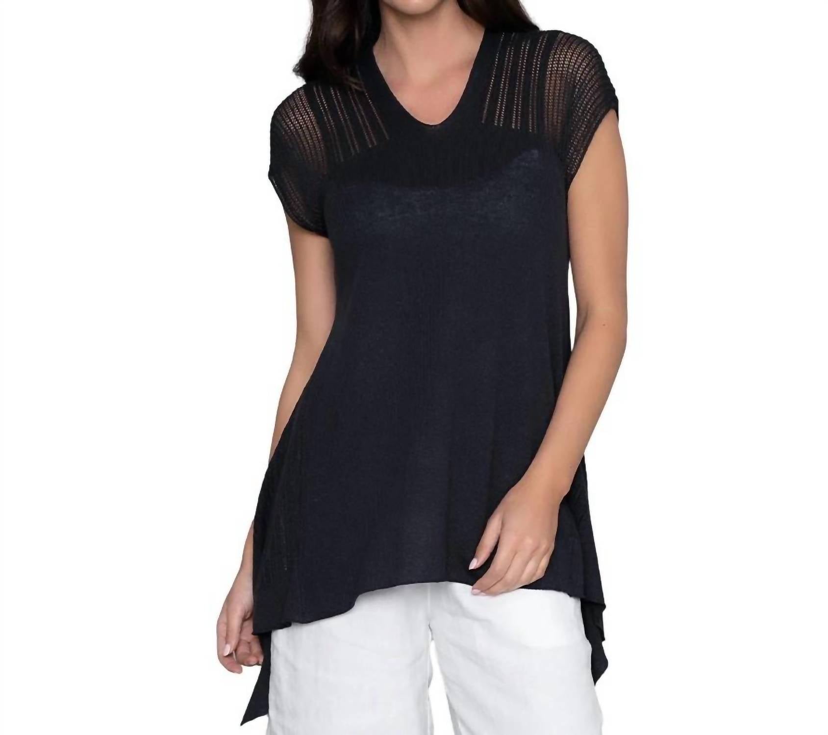 Свитер Final Touch черного цвета Stella Carakasi
Свитер Final Touch черного цвета Stella Carakasi