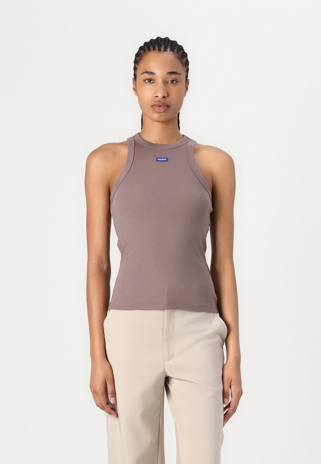 Топ EASY TANK HUGO, хаки 
Топ EASY TANK HUGO, хаки