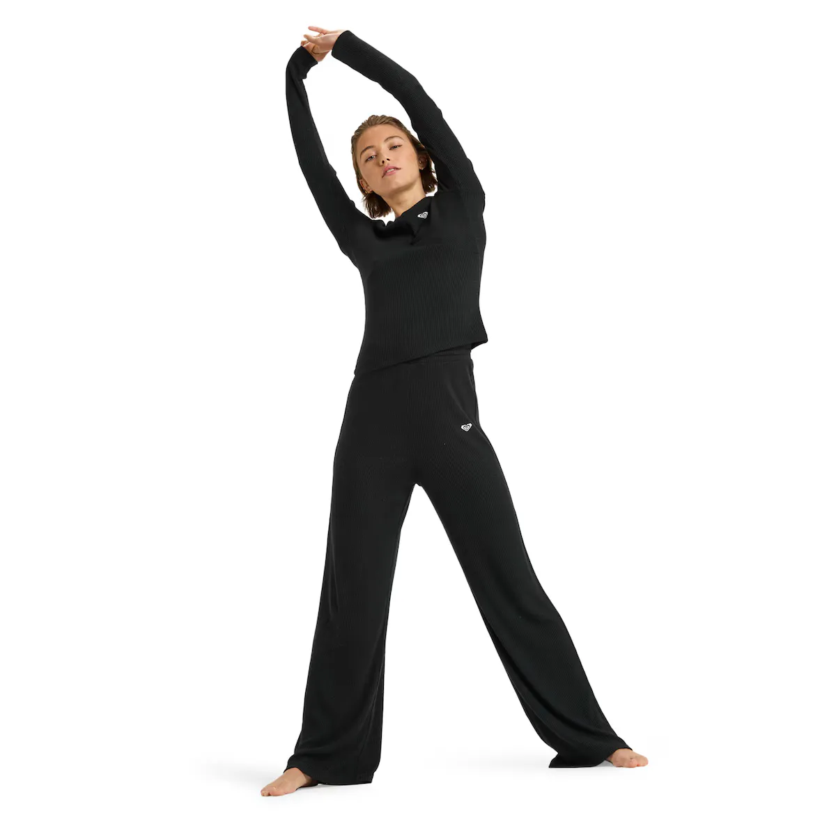 Женские брюки Rise & Vibe New Rib Wide Leg Roxy, черный
Женские брюки Rise & Vibe New Rib Wide Leg Roxy, черный