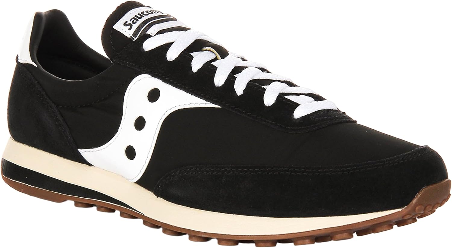 Кроссовки Saucony для взрослых, унисекс, модель Trainer 80, белый/черный
Кроссовки Saucony для взрослых, унисекс, модель Trainer 80, белый/черный