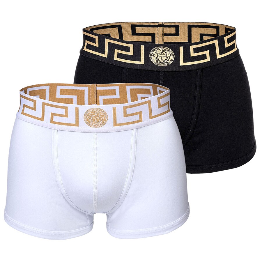 Боксерские шорты VERSACE, цвет Black/Off white
Боксерские шорты VERSACE, цвет Black/Off white