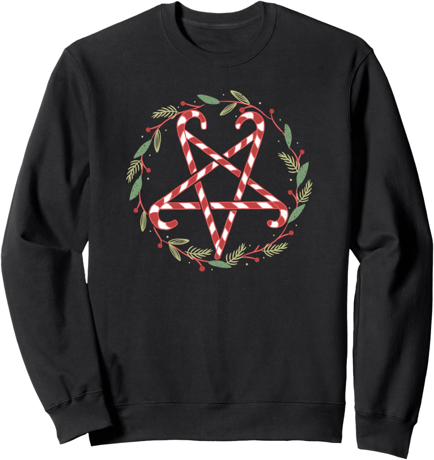 Слава Санта-Клаусу! Забавная толстовка с мемом «Пентаграмма леденца» Merry Hexmas Funny Occult Memes, черный
Слава Санта-Клаусу! Забавная толстовка с мемом «Пентаграмма леденца» Merry Hexmas Funny Occult Memes, черный
