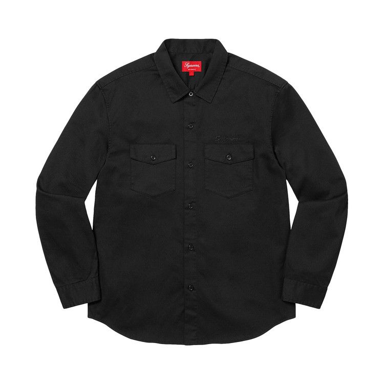 Рубашка Supreme x Raymond Pettibon Work Shirt, Black
Рубашка Supreme x Raymond Pettibon Work Shirt, Black