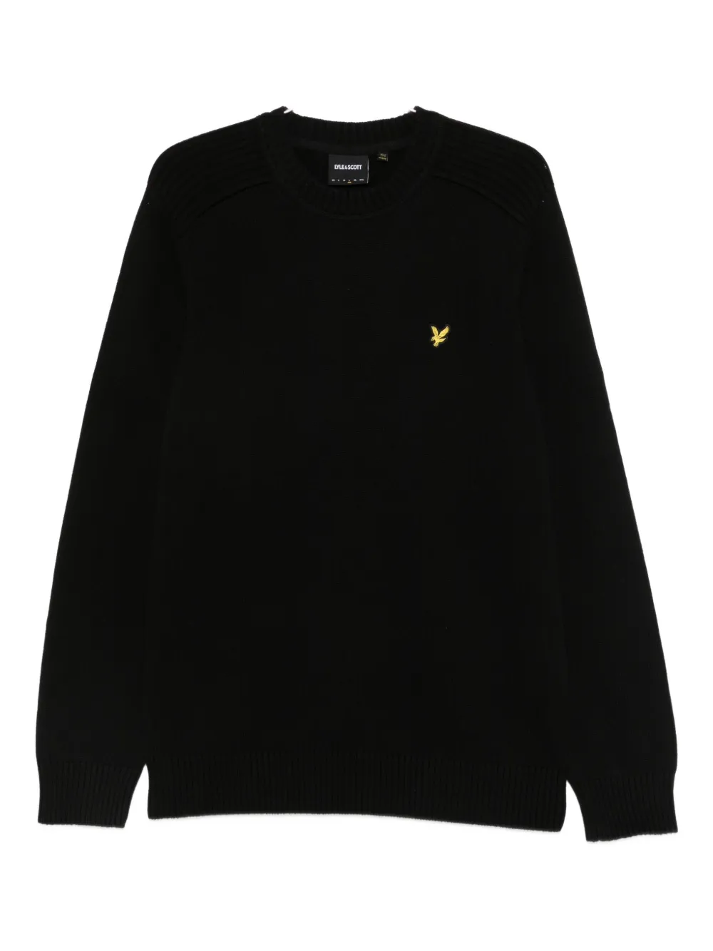 Свитер с круглым вырезом Lyle & Scott, черный
Свитер с круглым вырезом Lyle & Scott, черный