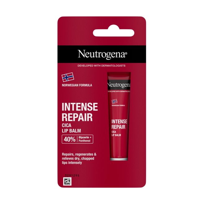 Интенсивный восстанавливающий бальзам для губ Neutrogena, 15 мл 
Интенсивный восстанавливающий бальзам для губ Neutrogena, 15 мл