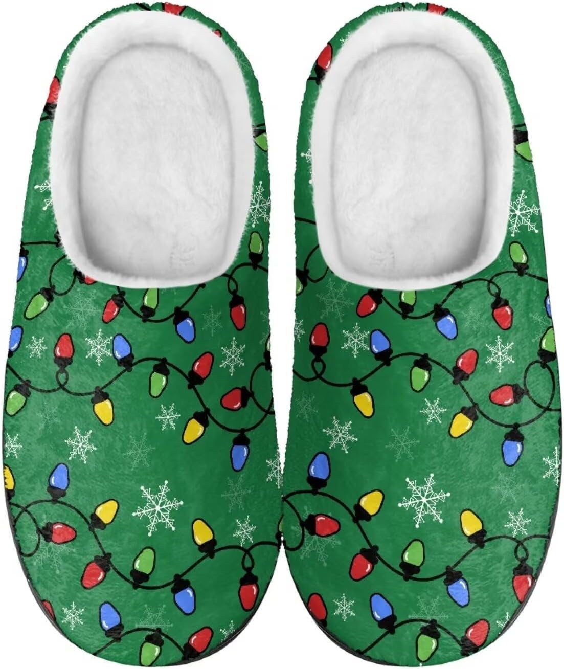 Тапочки Mintulipy из хлопка, женские пушистые тапочки, домашняя обувь, для дома и улицы, размеры 34-50 (EUR), 3-15 (US) (женские), 8-15 (мужские) для женщин и мужчин, Christmas Light Stripes
Тапочки Mintulipy из хлопка, женские пушистые тапочки, домашняя обувь, для дома и улицы, размеры 34-50 (EUR), 3-15 (US) (женские), 8-15 (мужские) для женщин и мужчин, Christmas Light Stripes