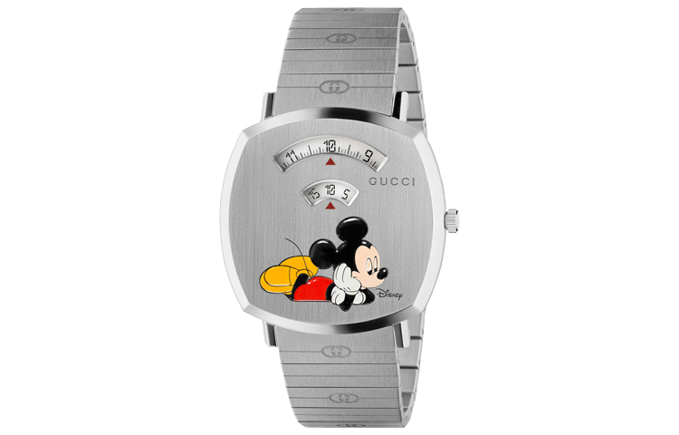 Наручные часы Grip Collection с кварцевым механизмом, стальной браслет, серый циферблат, унисекс GUCCI
Наручные часы Grip Collection с кварцевым механизмом, стальной браслет, серый циферблат, унисекс GUCCI