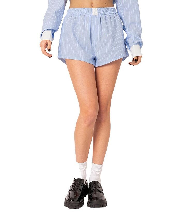 Шорты Edikted Lea, синий 
Шорты Edikted Lea, синий