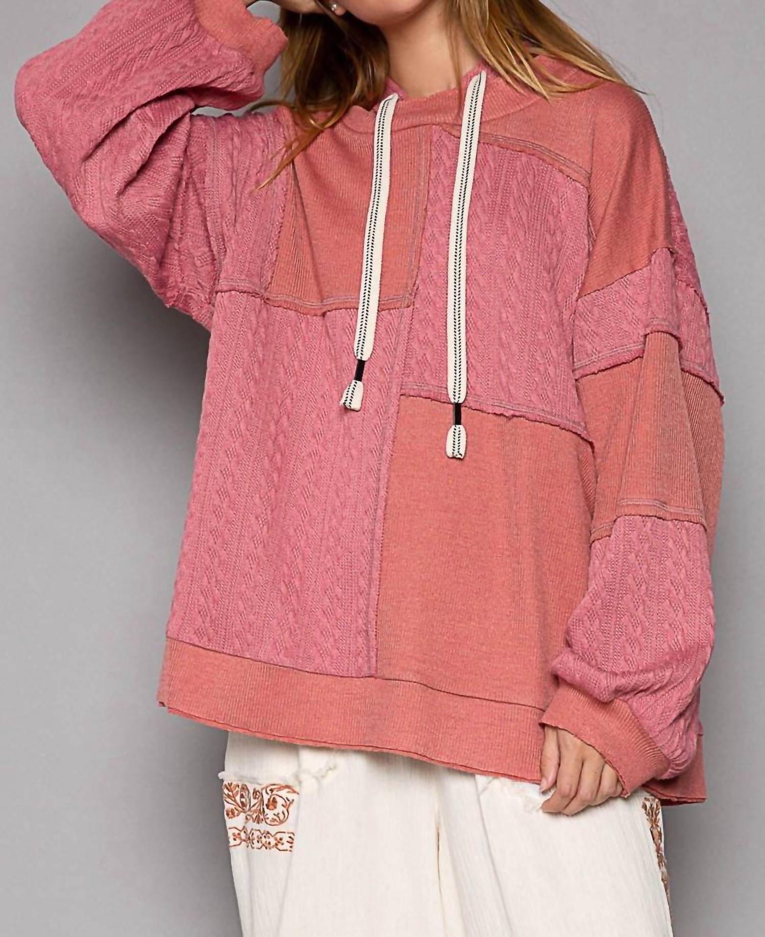 Свитер с рукавами-фонариками из трикотажа в оттенке розовато-лилового POL
Свитер с рукавами-фонариками из трикотажа в оттенке розовато-лилового POL