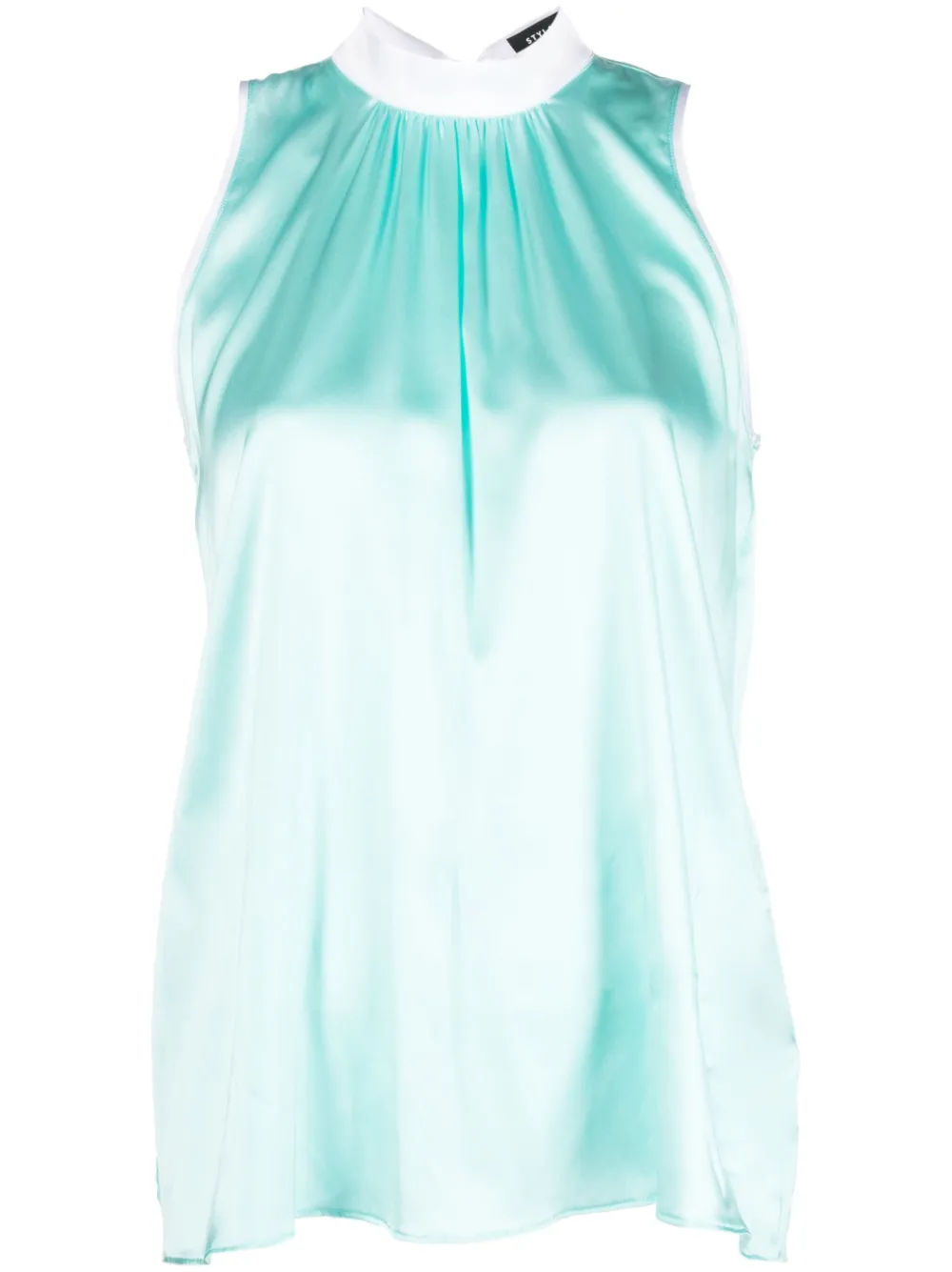 Шелковая блузка с бантом STYLAND, синий
Шелковая блузка с бантом STYLAND, синий