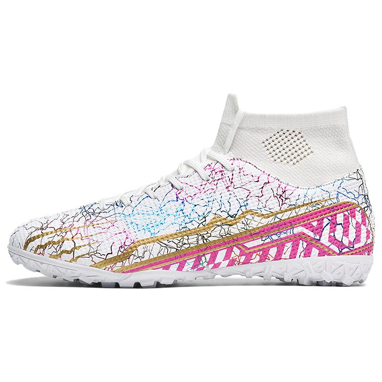 BIANSULONG Футбольные бутсы унисекс FG резиновые длинные шипы TF резиновые сломанные шипы амортизация дышащие поддерживающие белый газон, цвет White-Turf 
BIANSULONG Футбольные бутсы унисекс FG резиновые длинные шипы TF резиновые сломанные шипы амортизация дышащие поддерживающие белый газон, цвет White-Turf