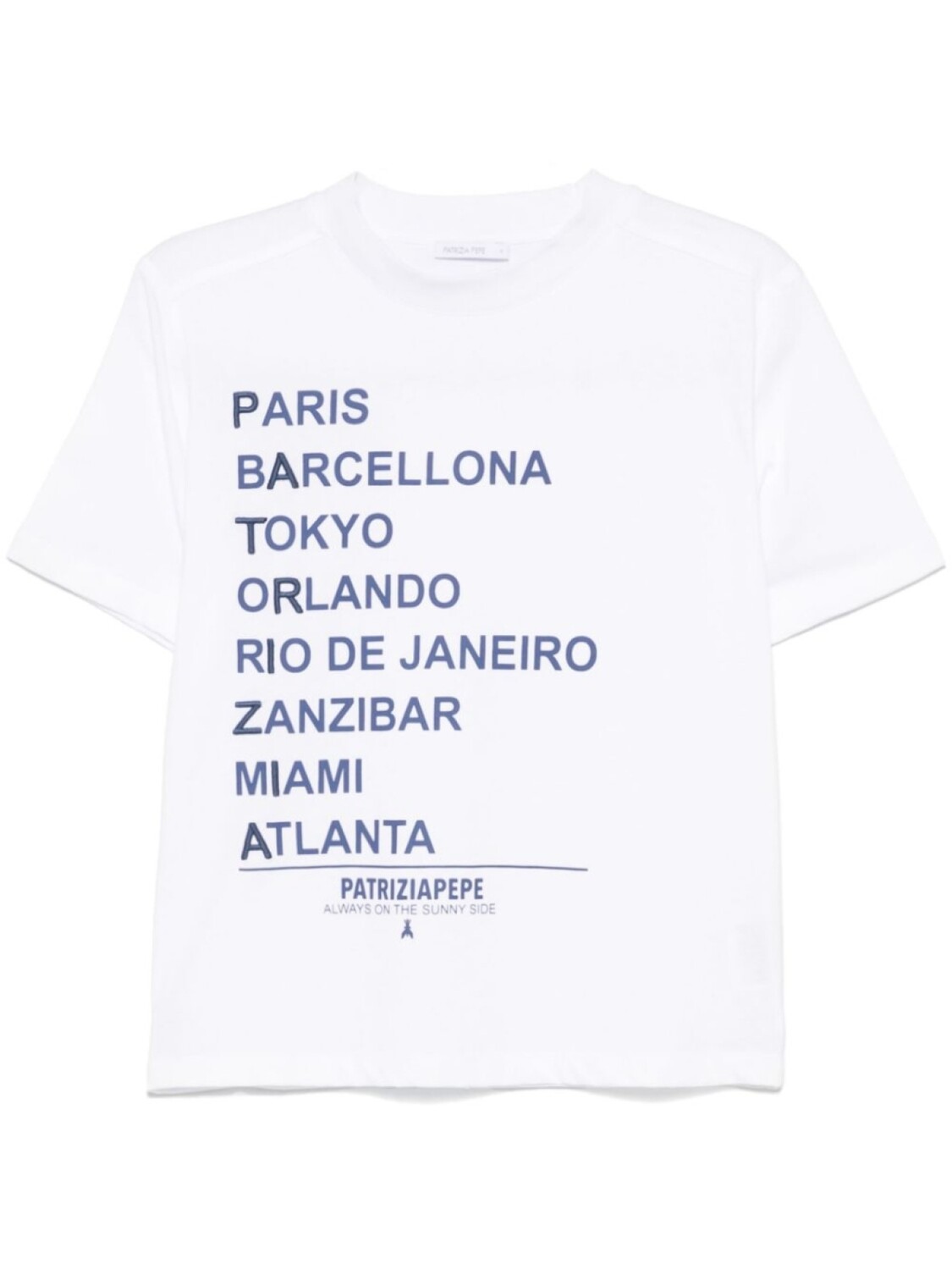 Футболка с текстовым принтом Patrizia Pepe, белый
Футболка с текстовым принтом Patrizia Pepe, белый