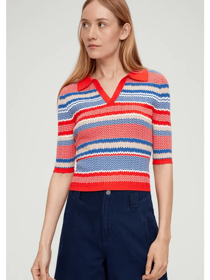 Пуловер s.Oliver, цвет mehrfarbig/orange
Пуловер s.Oliver, цвет mehrfarbig/orange