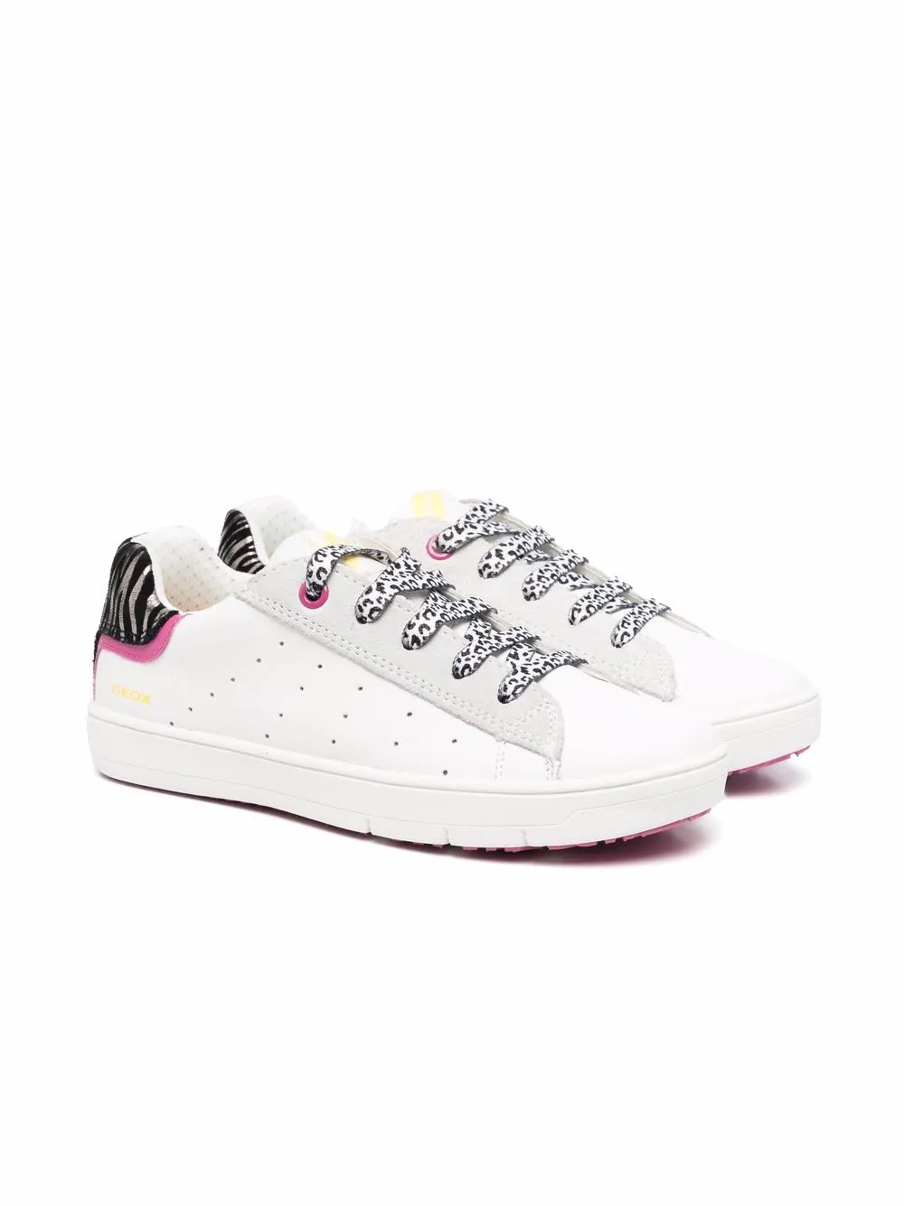 Кеды с анималистичным принтом Geox Kids, белый
Кеды с анималистичным принтом Geox Kids, белый