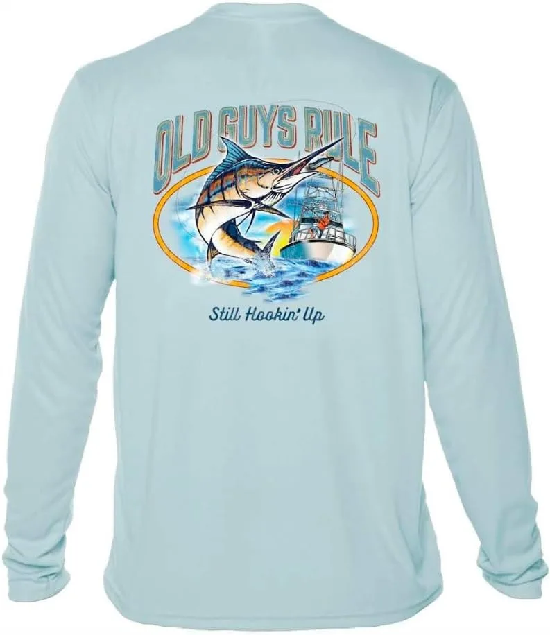 OLD GUYS RULE мужская рыболовная рубашка с длинным рукавом UPF 50+, Still Hookin' Up
OLD GUYS RULE мужская рыболовная рубашка с длинным рукавом UPF 50+, Still Hookin' Up