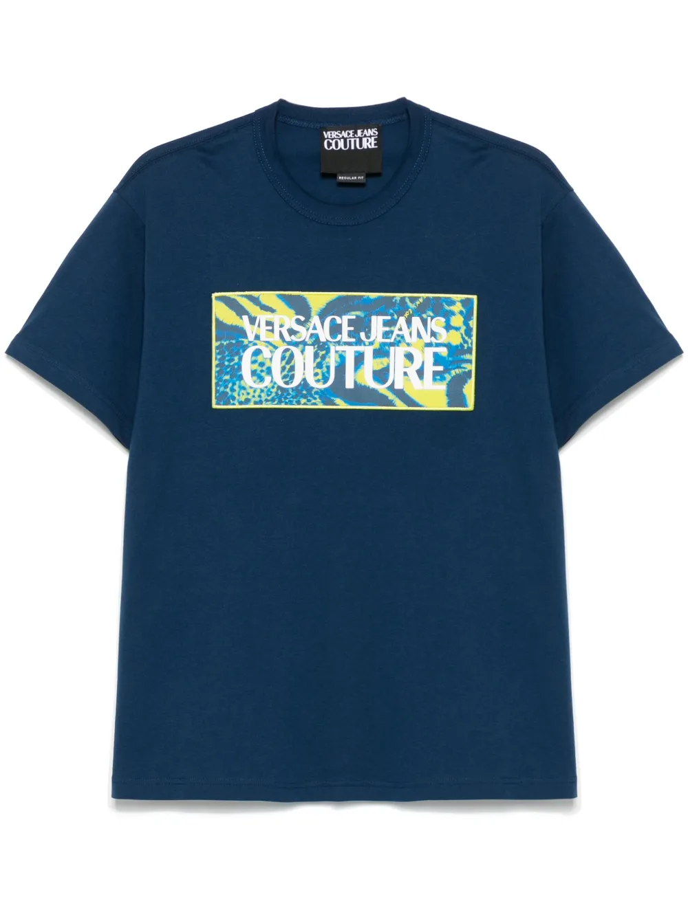 Футболка с нашивкой-логотипом Versace Jeans Couture, синий
Футболка с нашивкой-логотипом Versace Jeans Couture, синий