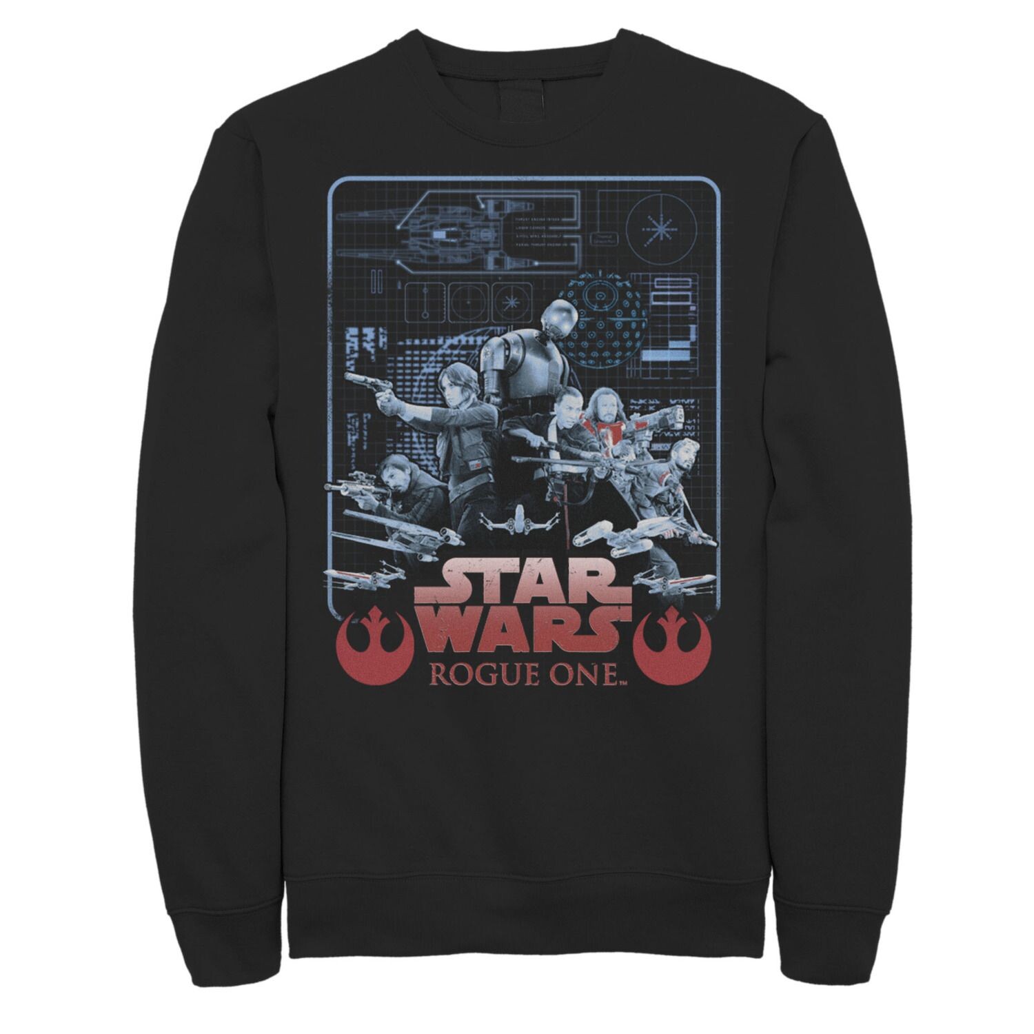 Мужская толстовка с капюшоном Rogue One Rebellion Group Shot Schematics Star Wars
Мужская толстовка с капюшоном Rogue One Rebellion Group Shot Schematics Star Wars