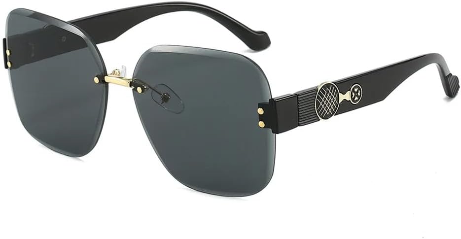 Женские солнцезащитные очки большого размера, мужские винтажные солнцезащитные очки в крупной оправе без оправы для вождения, очки с защитой от УФ-излучения UV400 LANGSER, C1
Женские солнцезащитные очки большого размера, мужские винтажные солнцезащитные очки в крупной оправе без оправы для вождения, очки с защитой от УФ-излучения UV400 LANGSER, C1